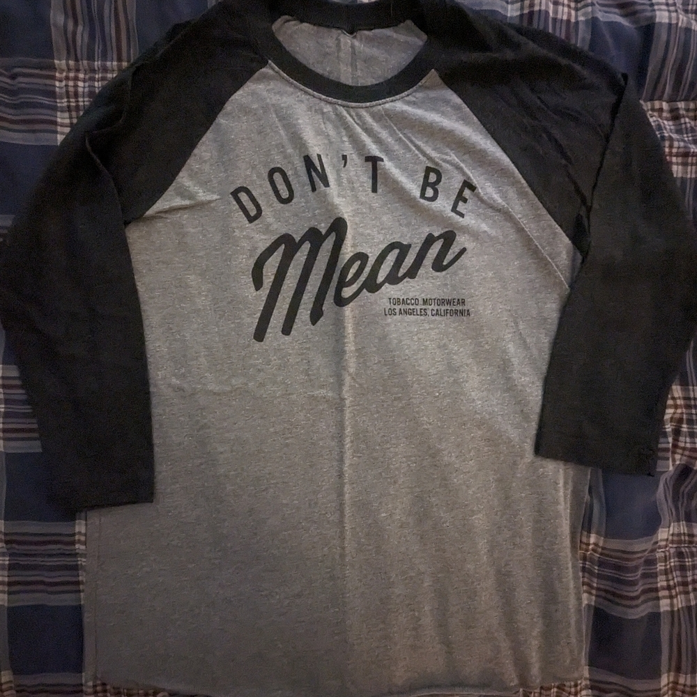 Tobacco motorware baseball tee